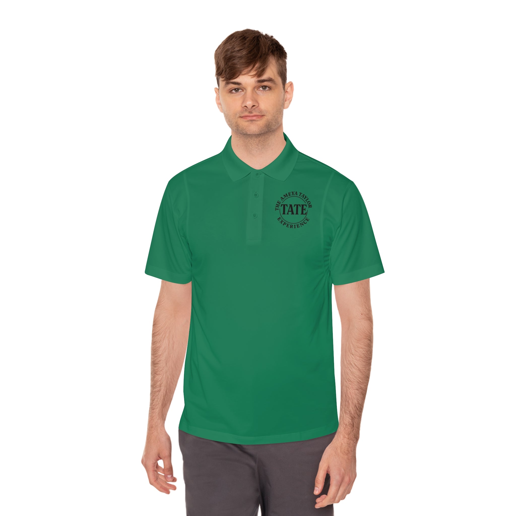 Men's Sport Polo Shirt, Athletic Piqué Polo, Casual Performance Menswear, Polo for Sports Events, The Ameya Taylor Experience